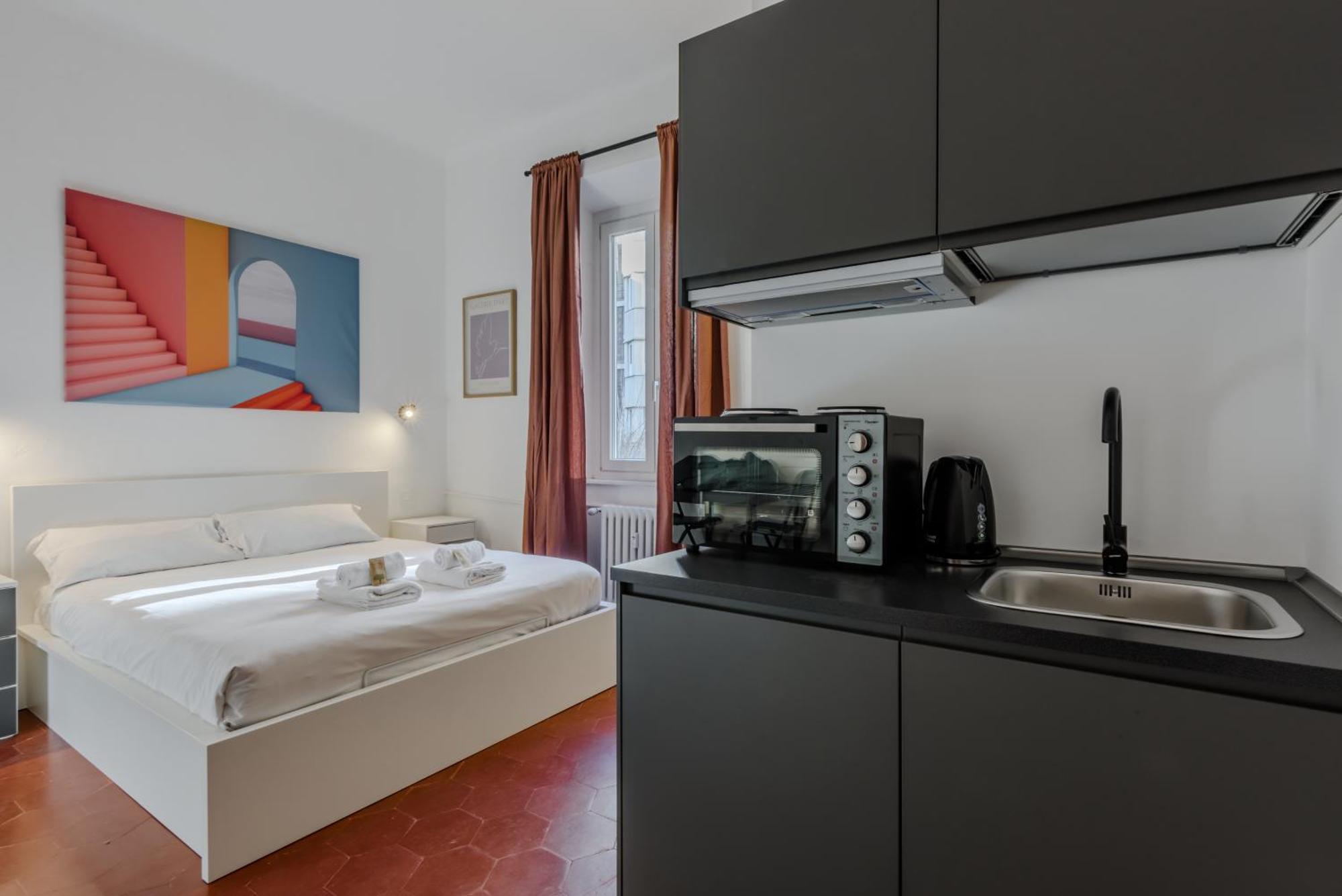 New And Functional Apartments Near The Metro Mailand Exterior foto